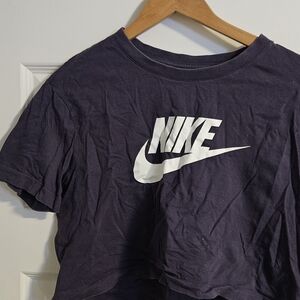 Nike Purple Crop Top